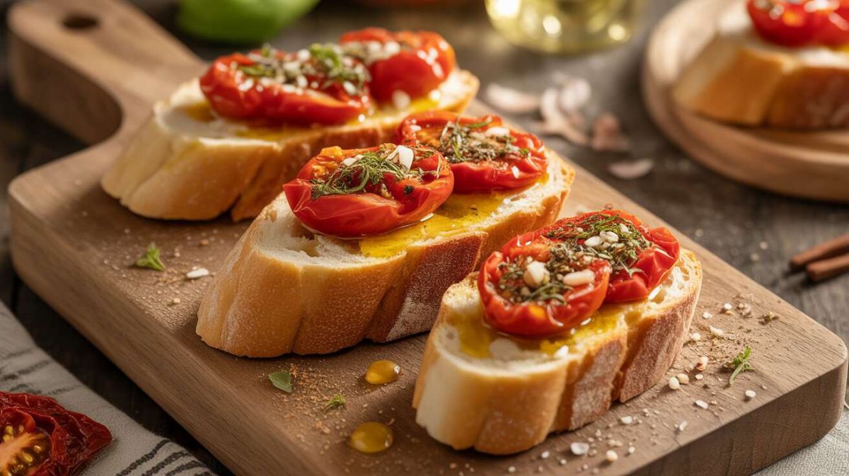 Bruschetta tomates-basilic : l'apéritif express à savourer
