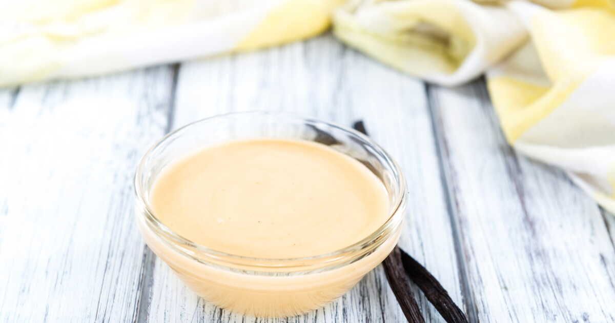 la crème dessert facile aux œufs et vanille à déguster maison pour 1,04 €