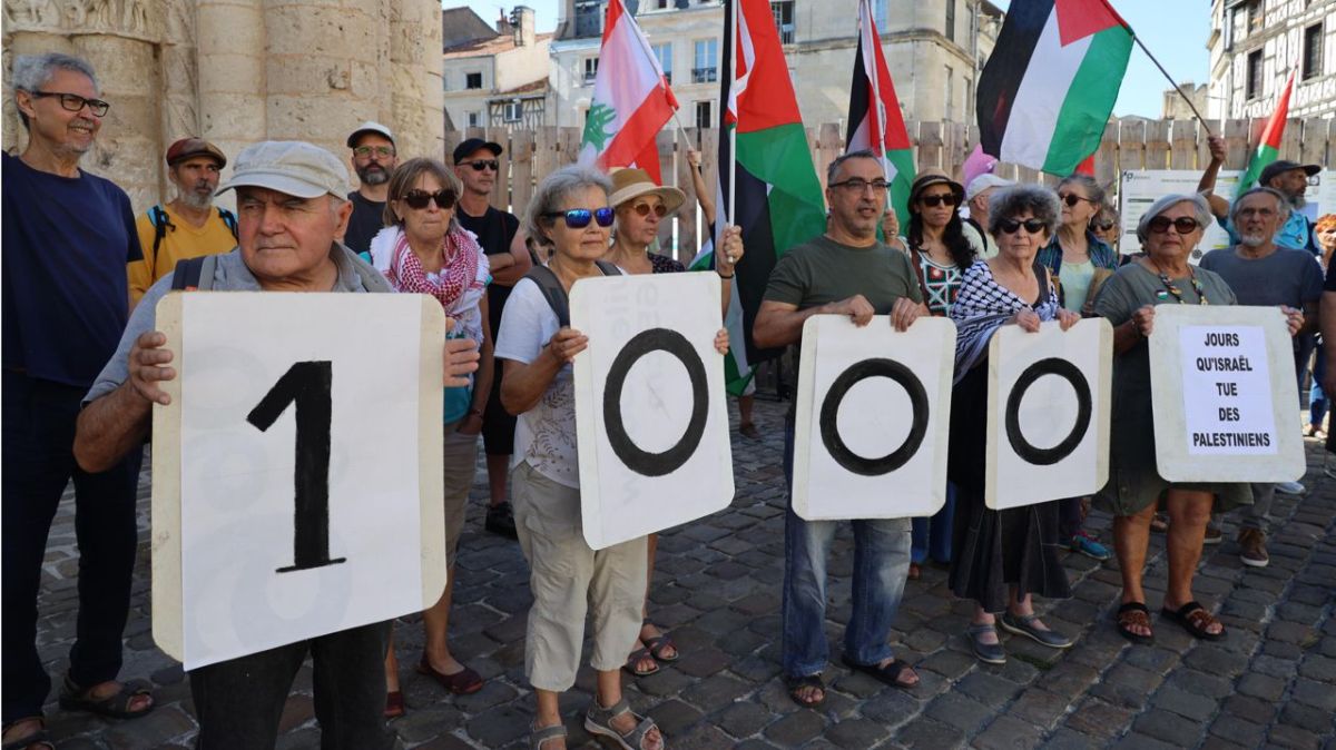 À Poitiers, la solidarité se mobilise pour la Palestine après 1.000 jours de conflit